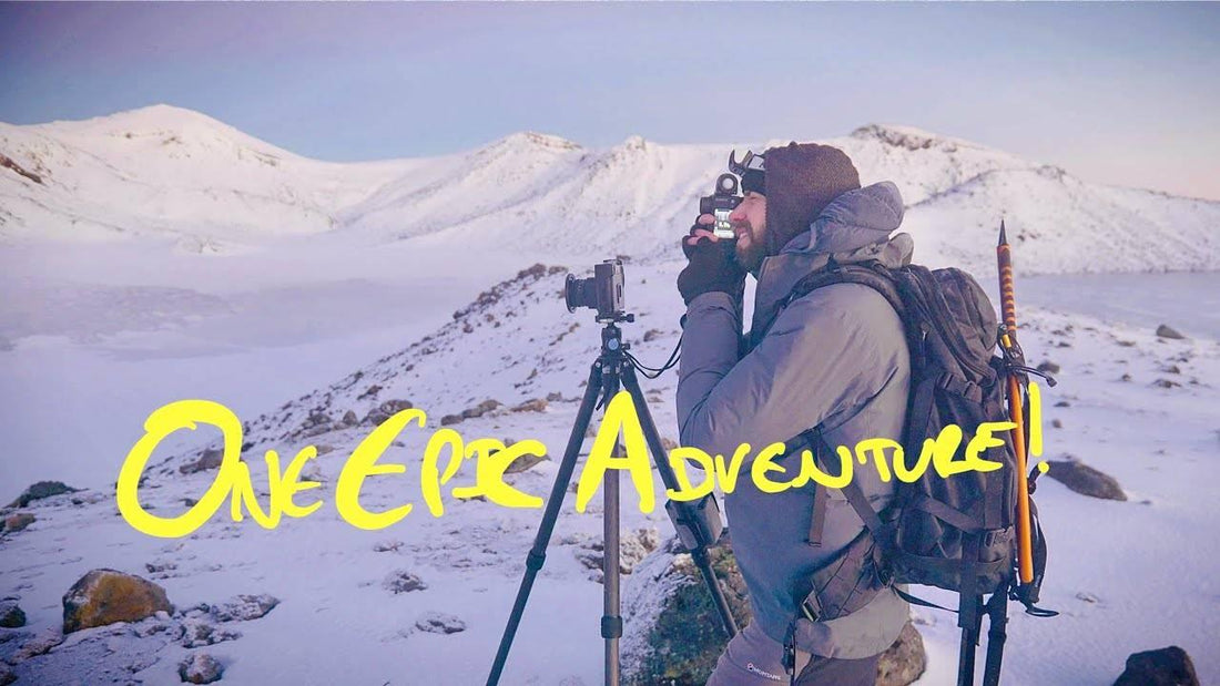 New Zealand Landscape Photographer Hikes a Volcano at Night in Winter - Stephen Milner