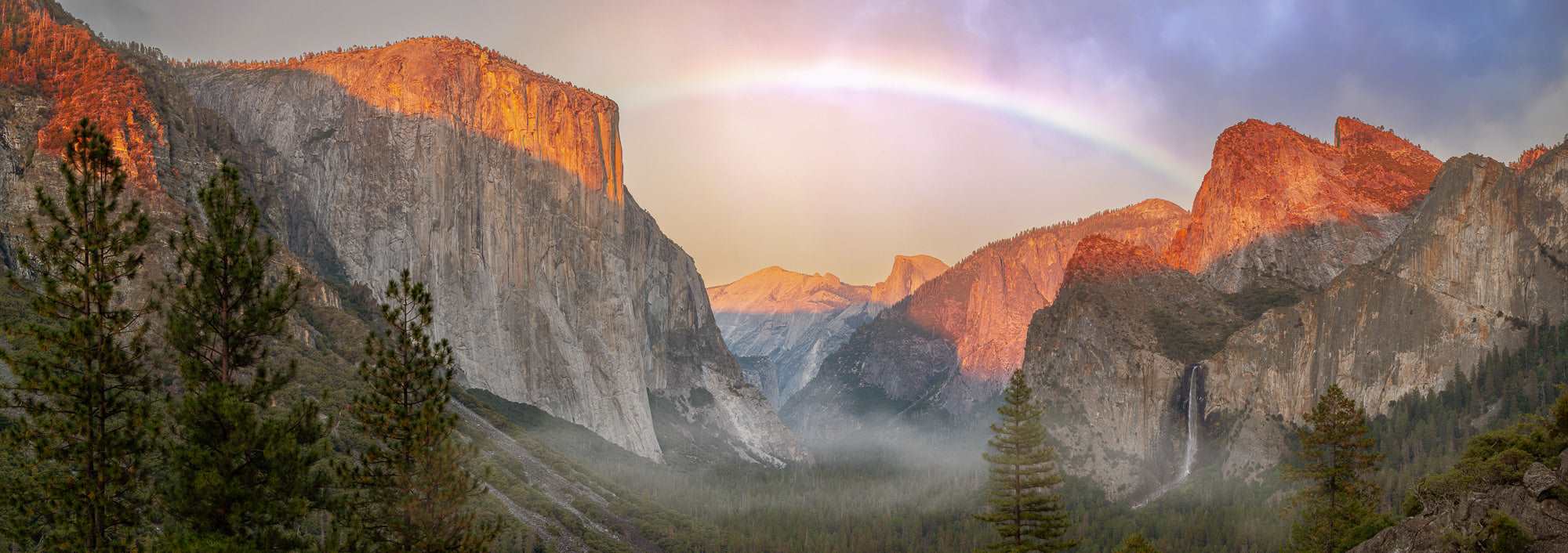 Yosemite's Golden Embrace: A Sunset's Radiant Promise - Stephen Milner