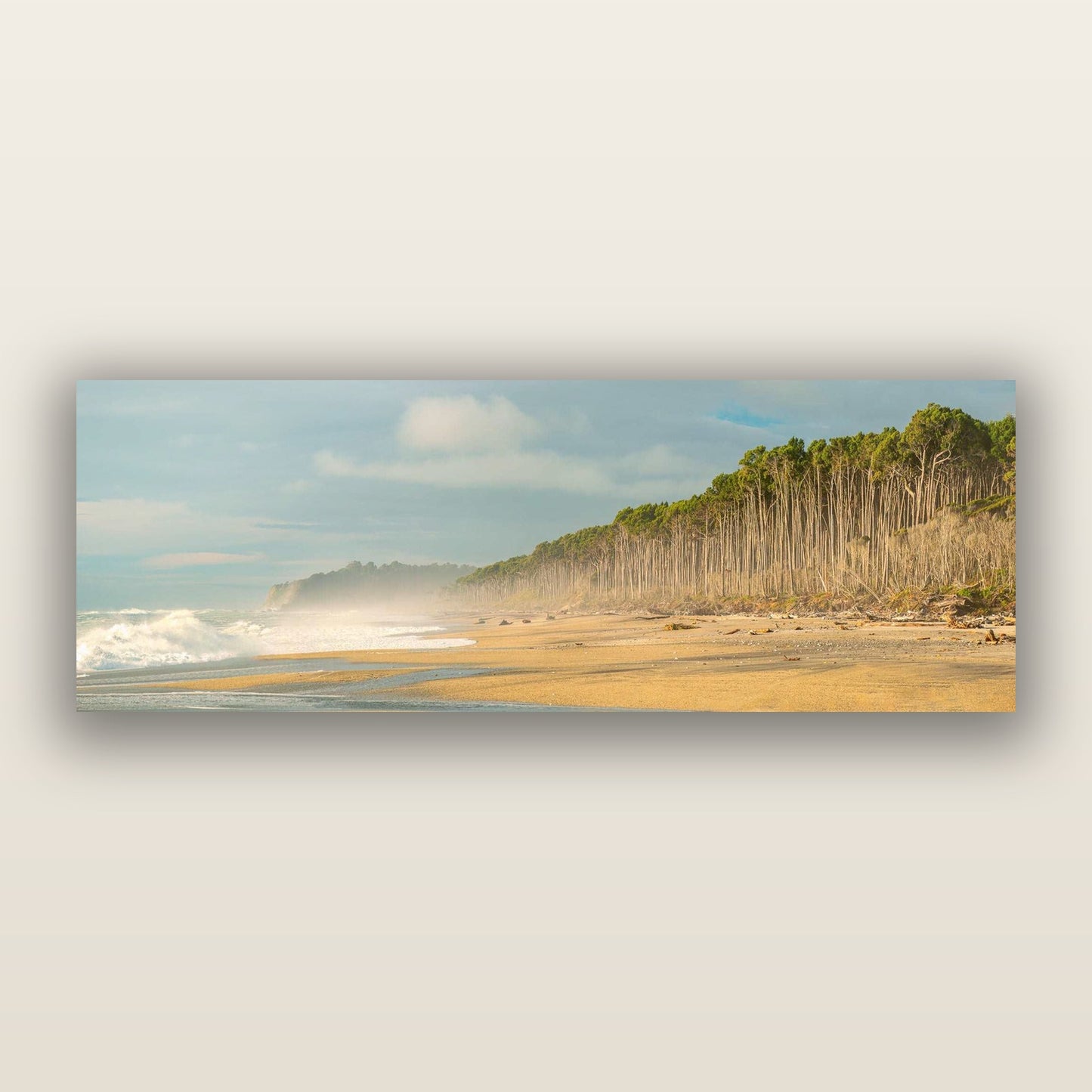 Rimu Rhythms, Bruce Bay's Wild Serenity — frameless acrylic glass print. New Zealand fine art landscape photography by Stephen Milner.