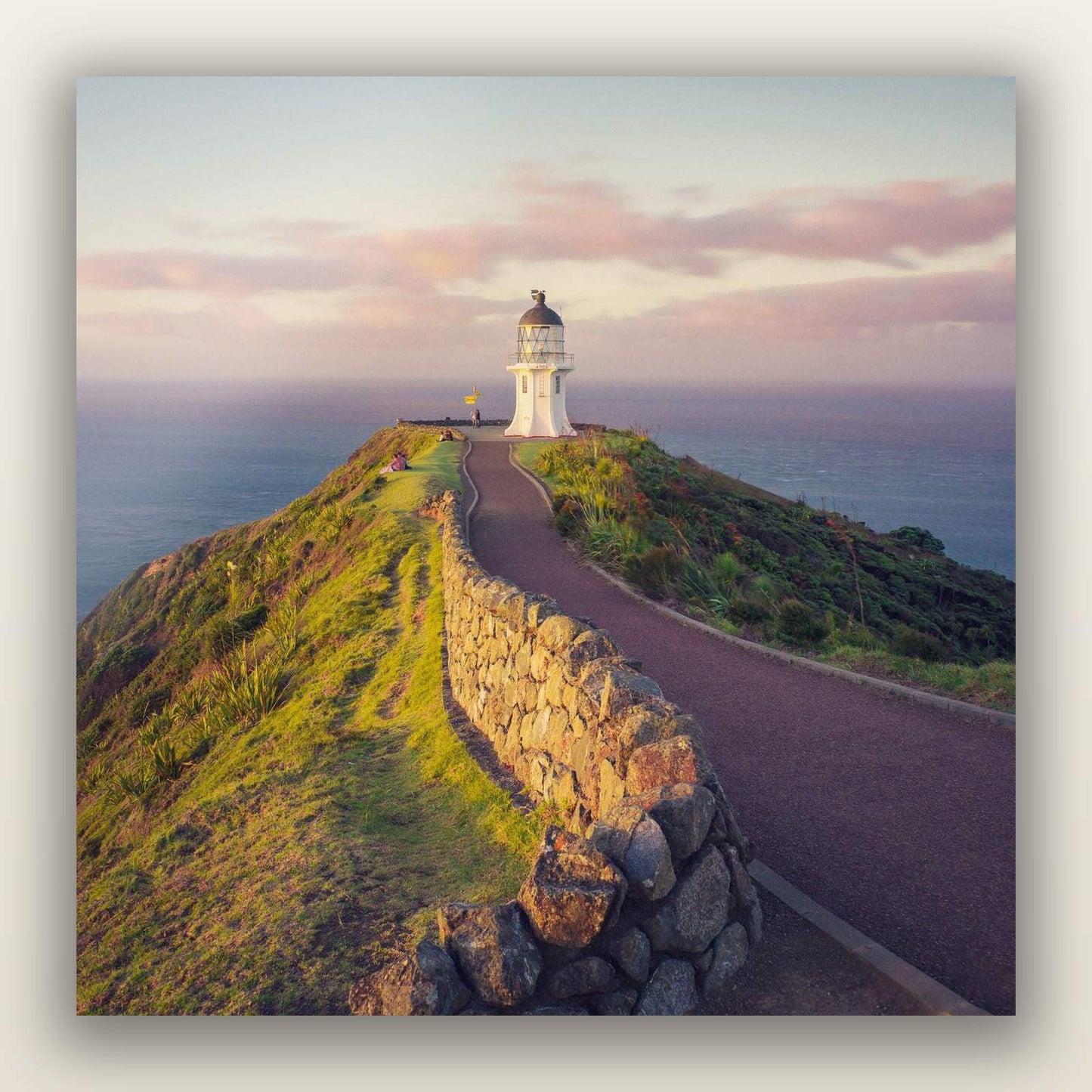 The Cape, Cape Reinga — frameless acrylic glass print. New Zealand fine art landscape photography by Stephen Milner.