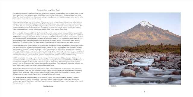 Volcanic Aotearoa New Zealand First Edition - by Award Winning New Zealand Landscape Photographer Stephen Milner