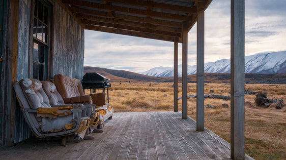 Alpine Retreat: Rustic Comfort Amidst Splendour - by Award Winning New Zealand Landscape Photographer Stephen Milner