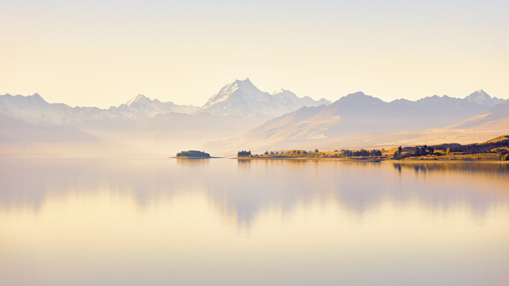 Cook's Elegance - Lake Pukaki - by Award Winning New Zealand Landscape Photographer Stephen Milner
