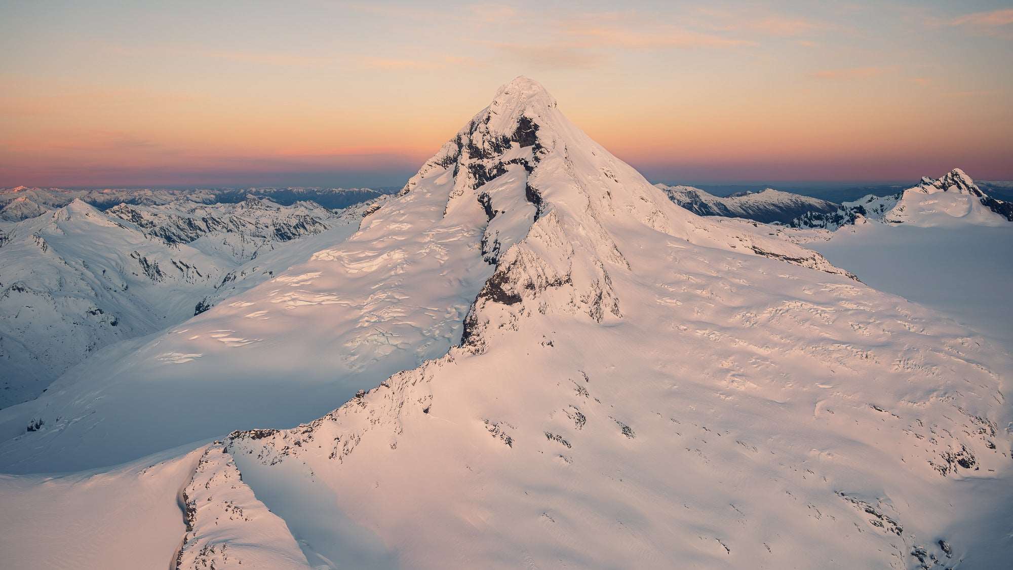 Elysian Majesty: Mount Aspiring's Evening Embrace - by Award Winning New Zealand Landscape Photographer Stephen Milner