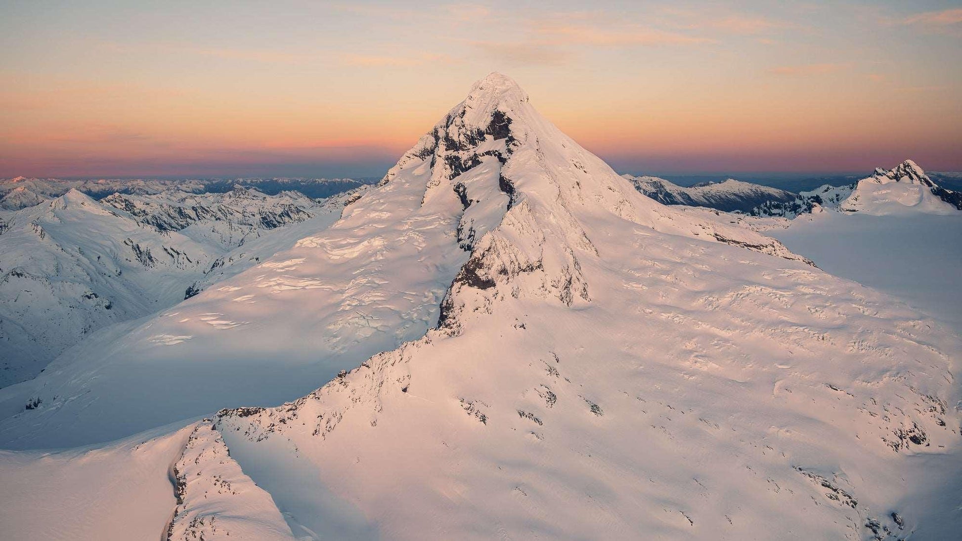 Elysian Majesty: Mount Aspiring's Evening Embrace - by Award Winning New Zealand Landscape Photographer Stephen Milner