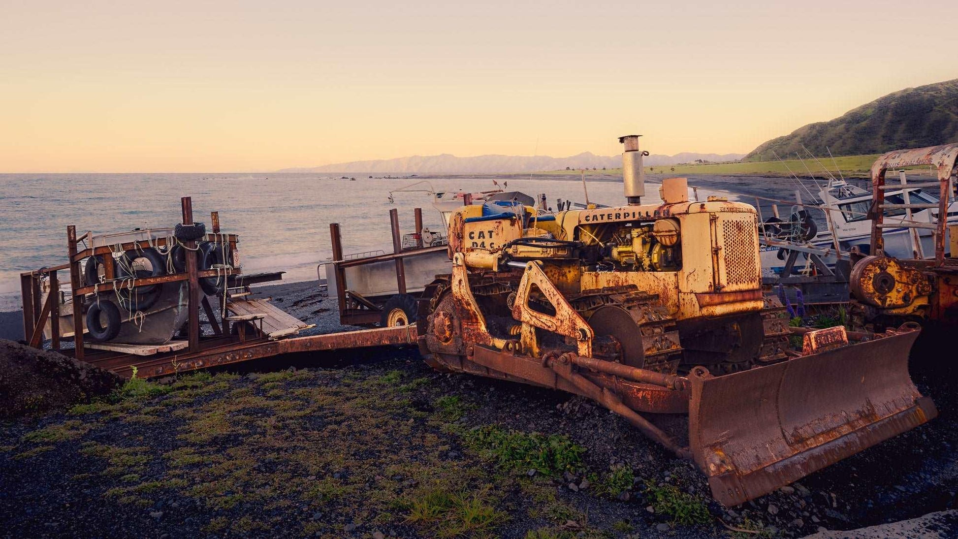 Fishing Fleet - Cape Palliser - by Award Winning New Zealand Landscape Photographer Stephen Milner