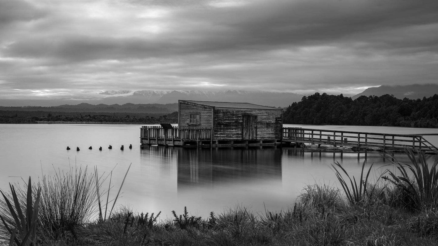 Guardian of the Lagoon: Ōkārito's Tranquil Embrace - by Award Winning New Zealand Landscape Photographer Stephen Milner