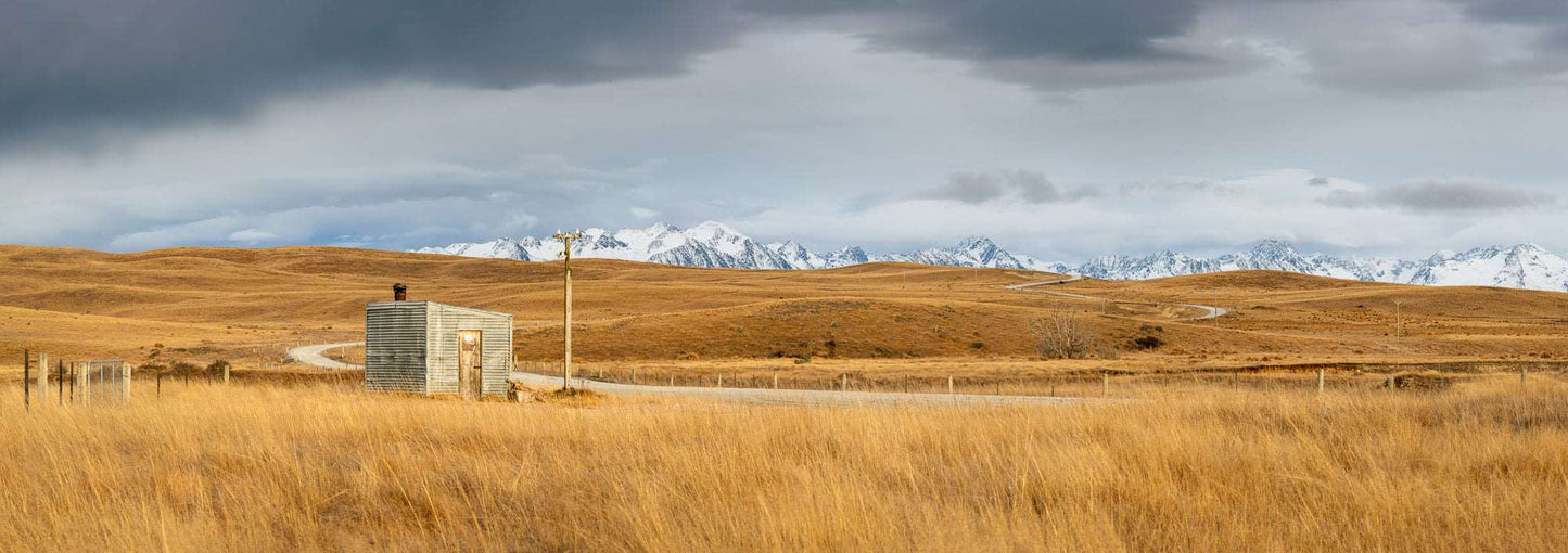 Mountain Retreat - Lake Tekapo - by Award Winning New Zealand Landscape Photographer Stephen Milner