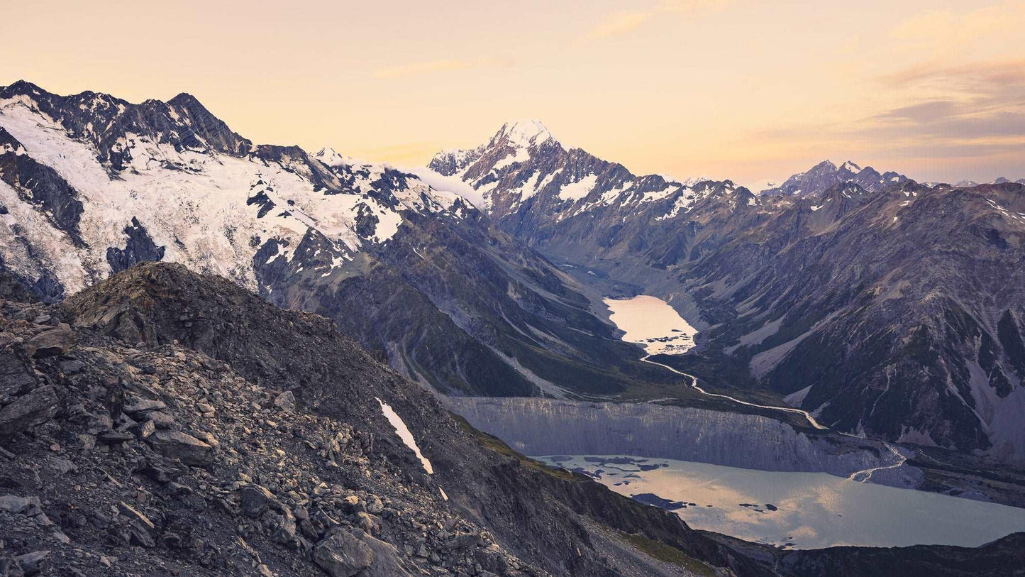 Mt. Cook Splendour - Mount Cook National Park - by Award Winning New Zealand Landscape Photographer Stephen Milner