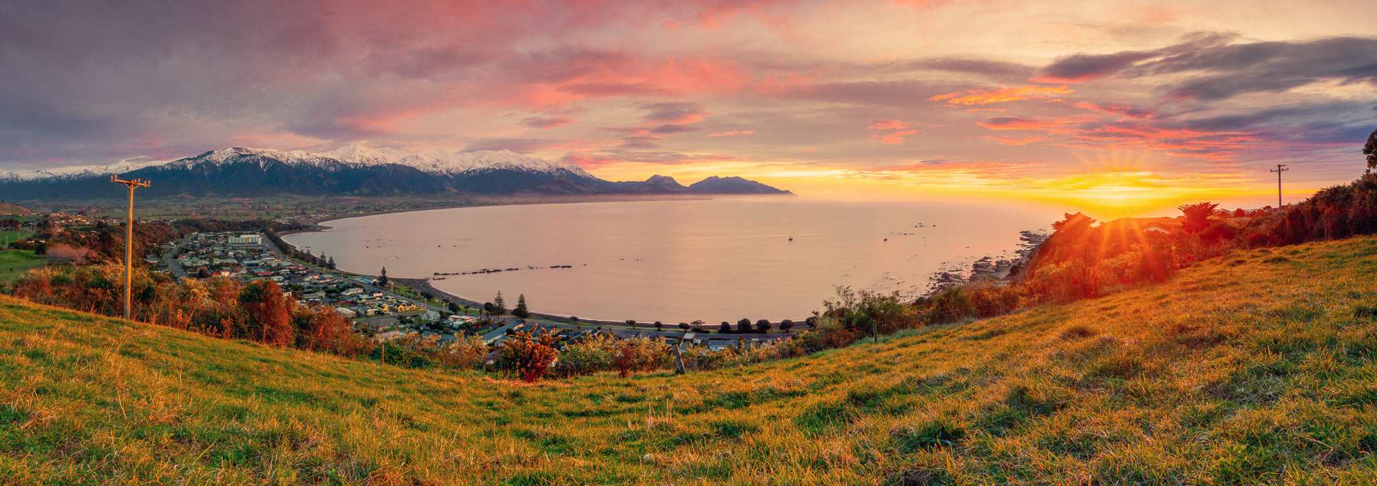Radiant Awakening: Kaikōura's Coastal Majesty - by Award Winning New Zealand Landscape Photographer Stephen Milner