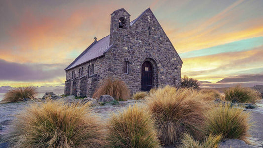 Shepherd's Delight - Lake Takapō - by Award Winning New Zealand Landscape Photographer Stephen Milner