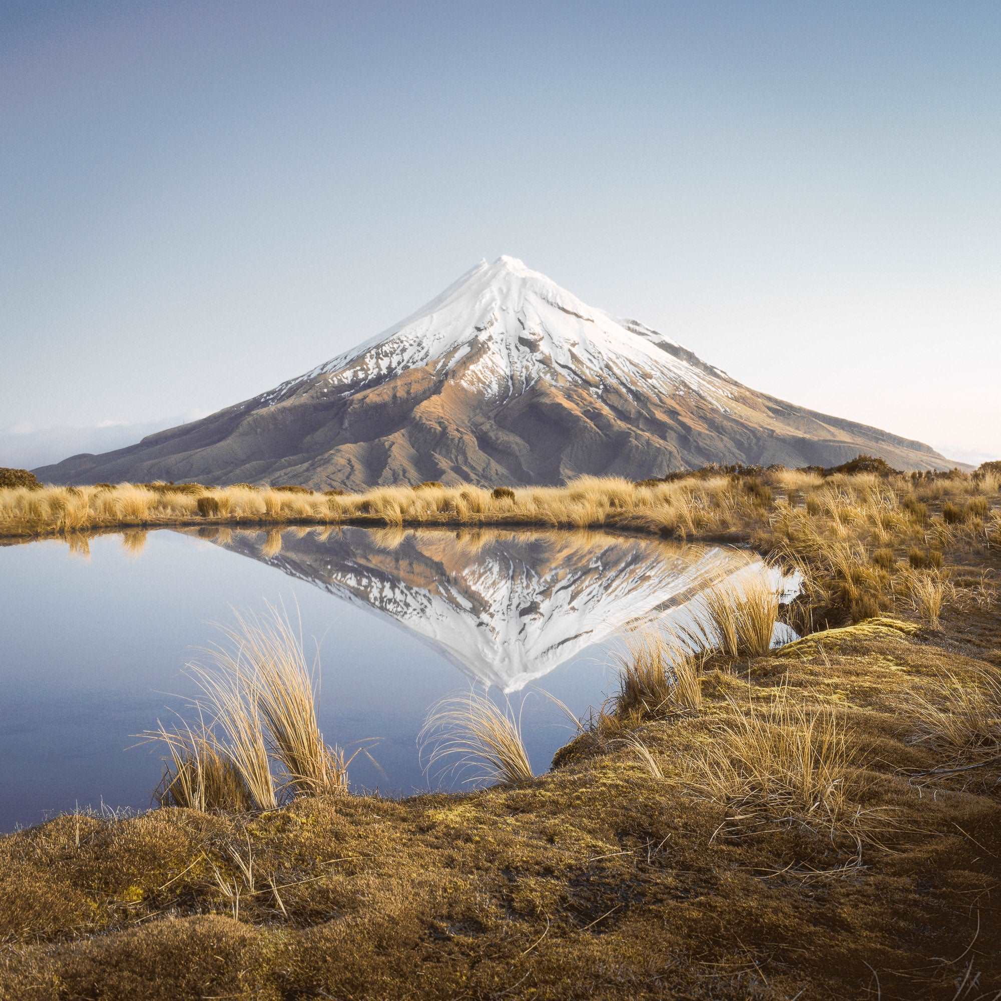To a Point - Mount Taranaki - by Award Winning New Zealand Landscape Photographer Stephen Milner