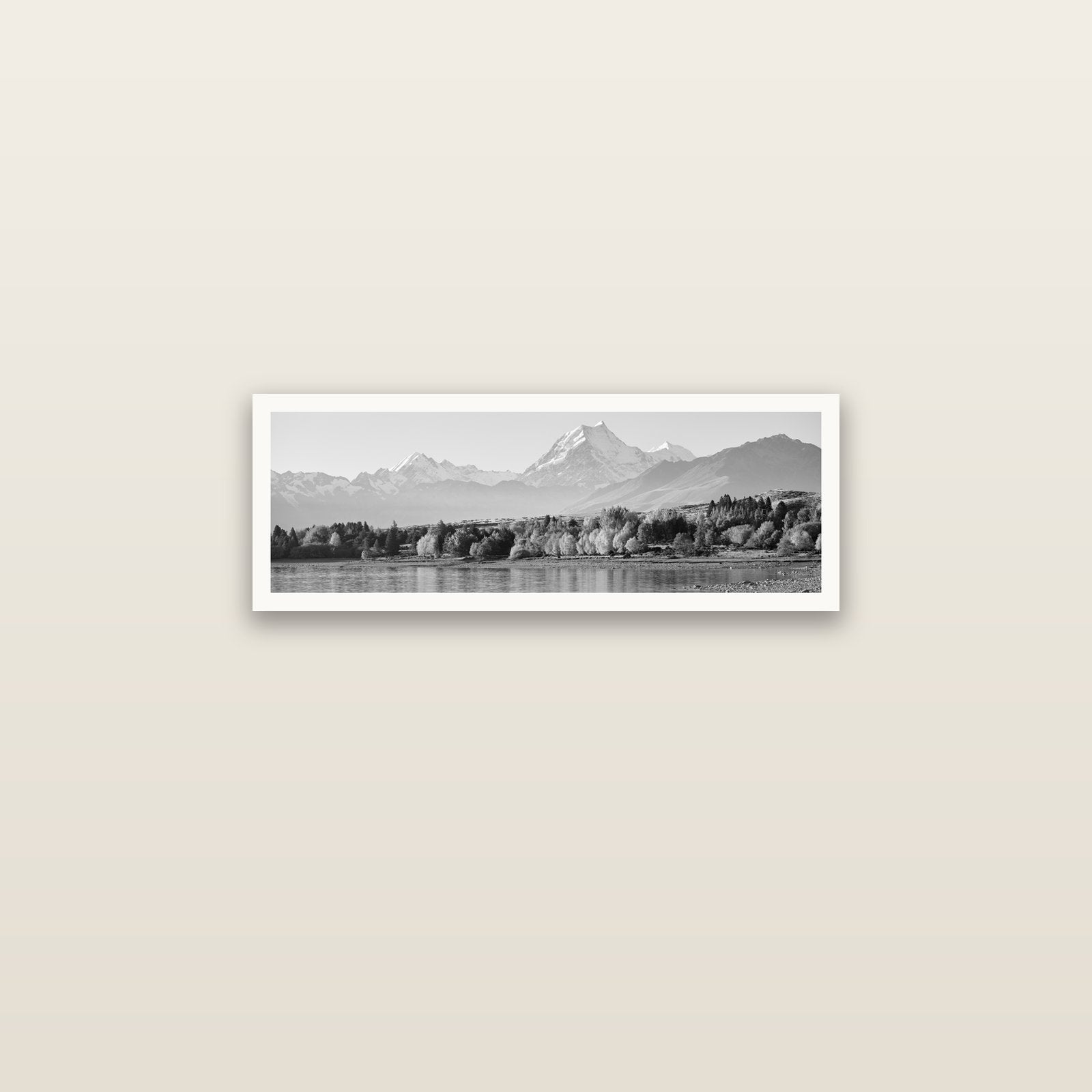 Above the Treeline, Mount Cook — Hahnemühle fine art print, 76 × 25 cm. New Zealand fine art landscape photography by Stephen Milner.