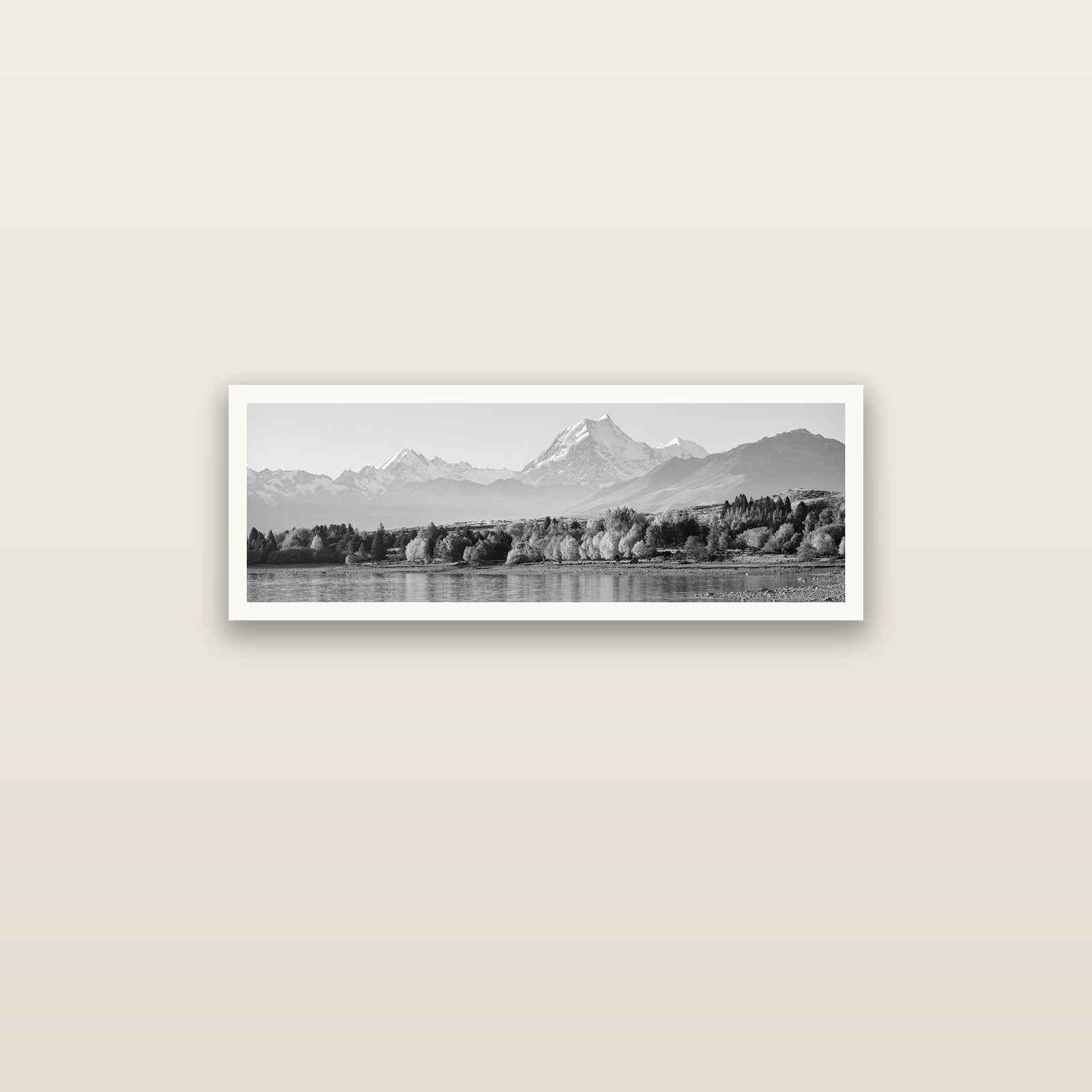 Above the Treeline, Mount Cook — Hahnemühle fine art print, 90 × 30 cm. New Zealand fine art landscape photography by Stephen Milner.