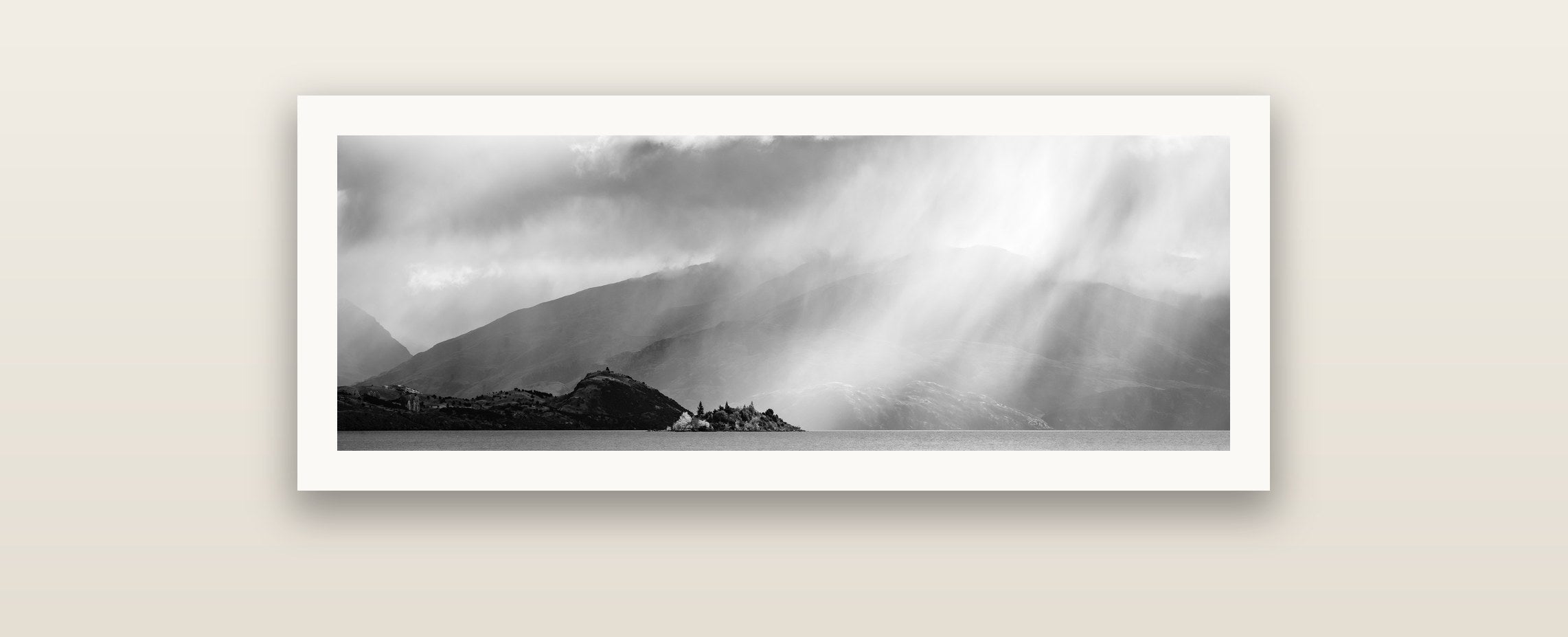 Aspiring Storm, Lake Wanaka — Hahnemühle fine art print. New Zealand fine art landscape photography by Stephen Milner.
