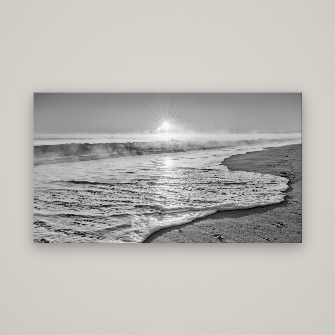 Beach Dreams, Whakatāne — No frame, 160×90 cm. New Zealand fine art wall art by Stephen Milner.