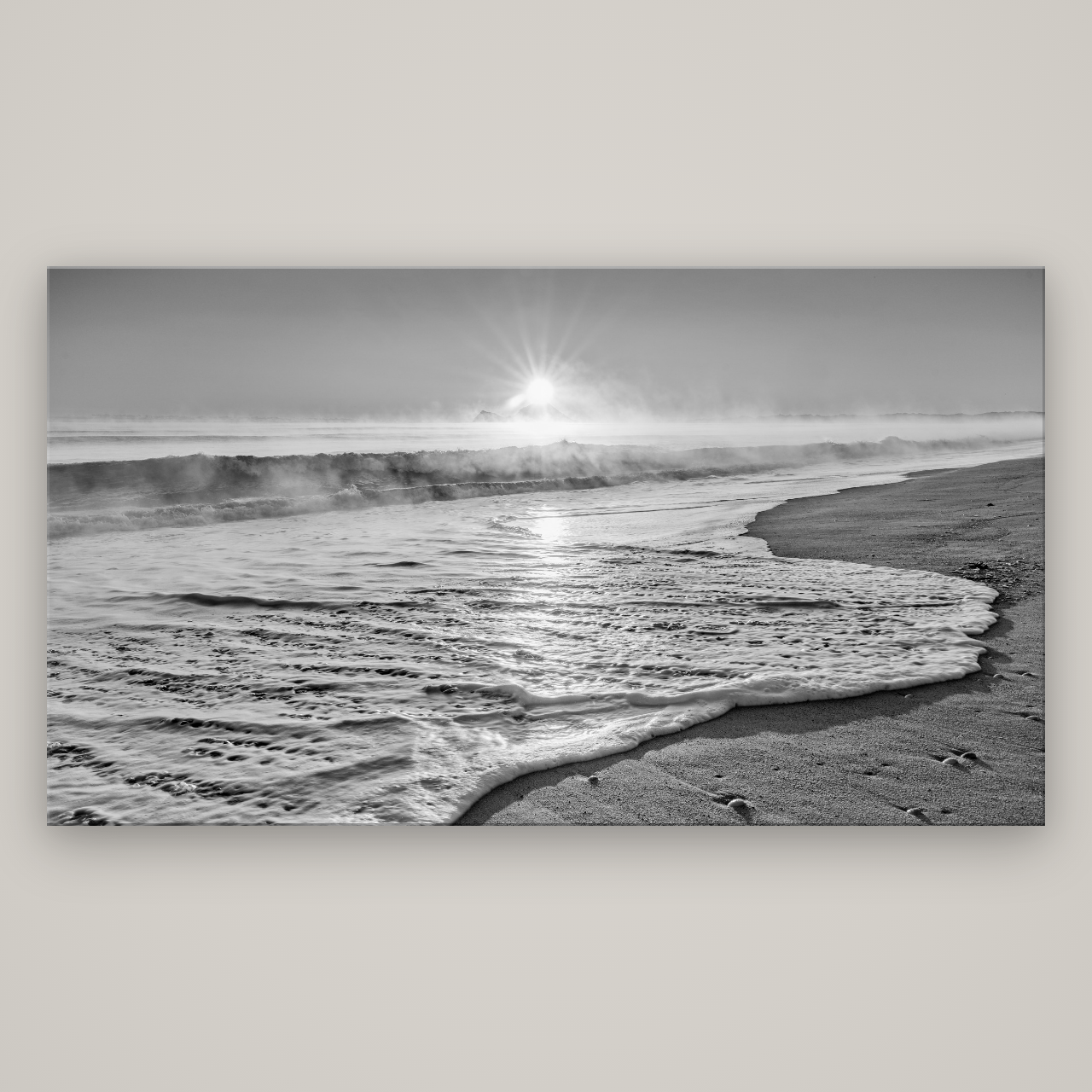 Beach Dreams, Whakatāne — No frame, 196×110 cm. New Zealand fine art wall art by Stephen Milner.