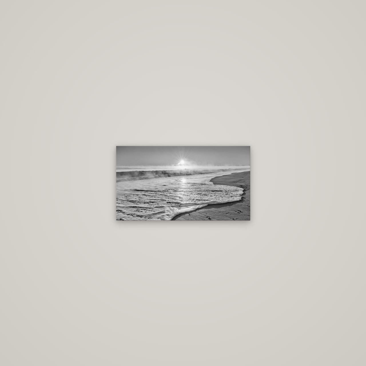 Beach Dreams, Whakatāne — No frame, 36×20 cm. New Zealand fine art wall art by Stephen Milner.