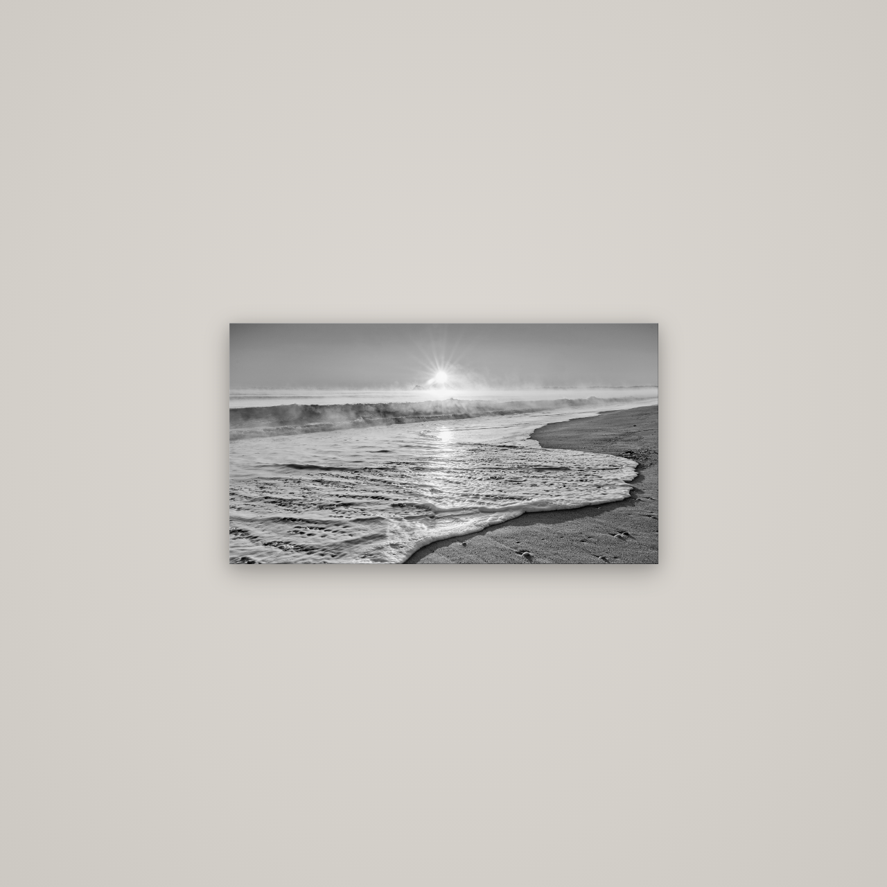 Beach Dreams, Whakatāne — No frame, 64×36 cm. New Zealand fine art wall art by Stephen Milner.