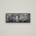 Cathedral of Giants, Ancient Kauri, Dargaville — Basel Black, 113×40 cm. New Zealand fine art wall art by Stephen Milner.