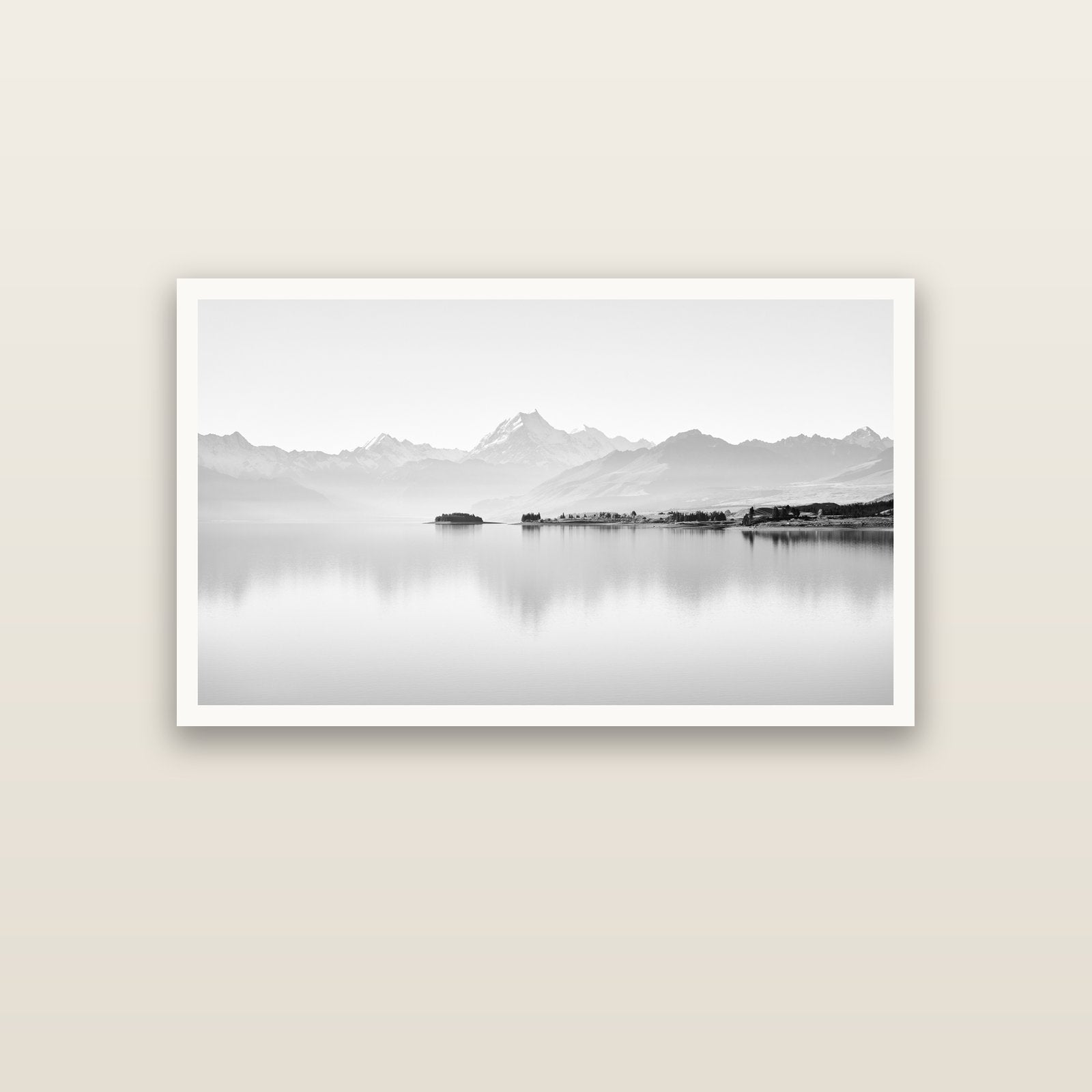 Cook's Elegance, Lake Pukaki — Hahnemühle fine art print, 120 × 70 cm. New Zealand fine art landscape photography by Stephen Milner.