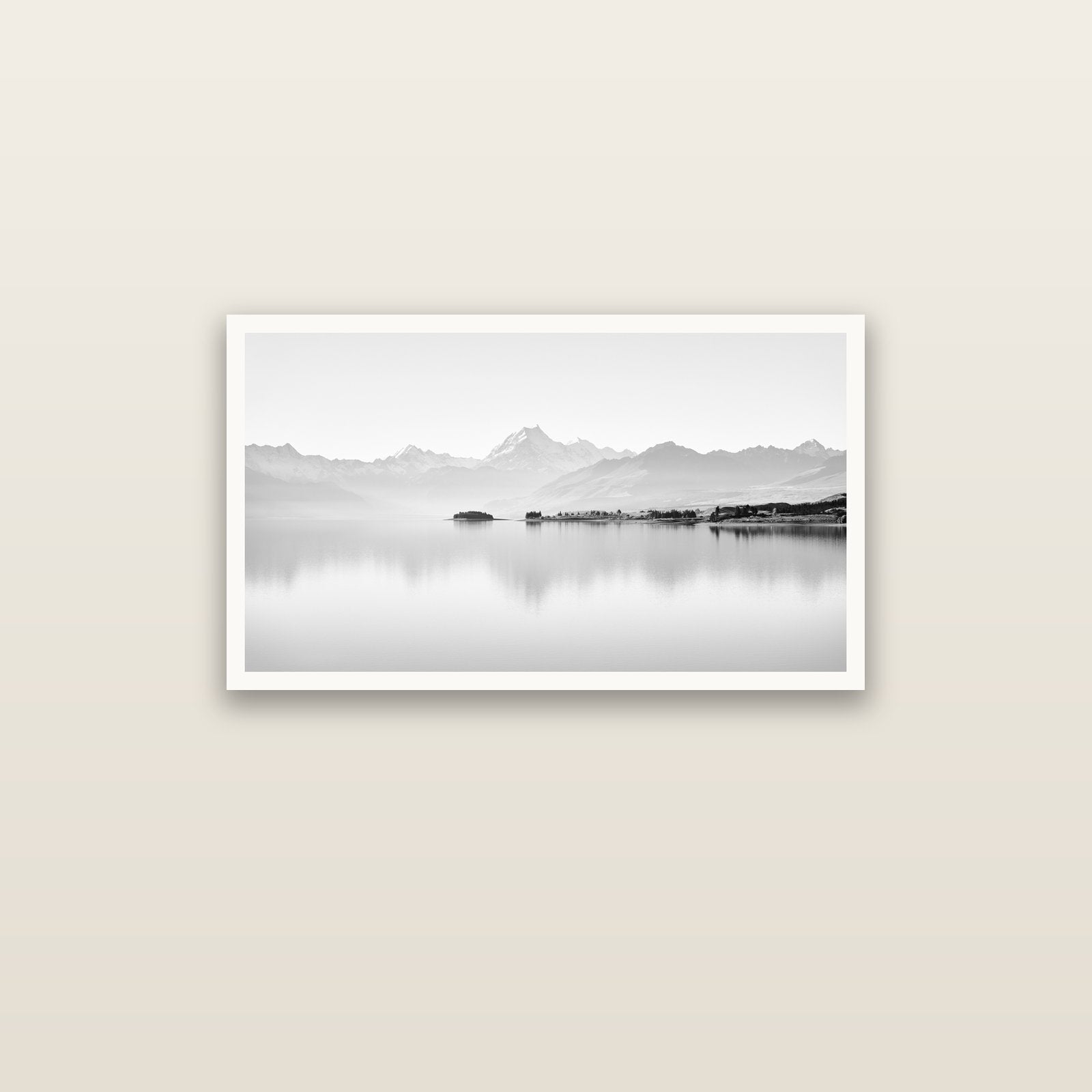 Cook's Elegance, Lake Pukaki — Hahnemühle fine art print, 91 × 51 cm. New Zealand fine art landscape photography by Stephen Milner.