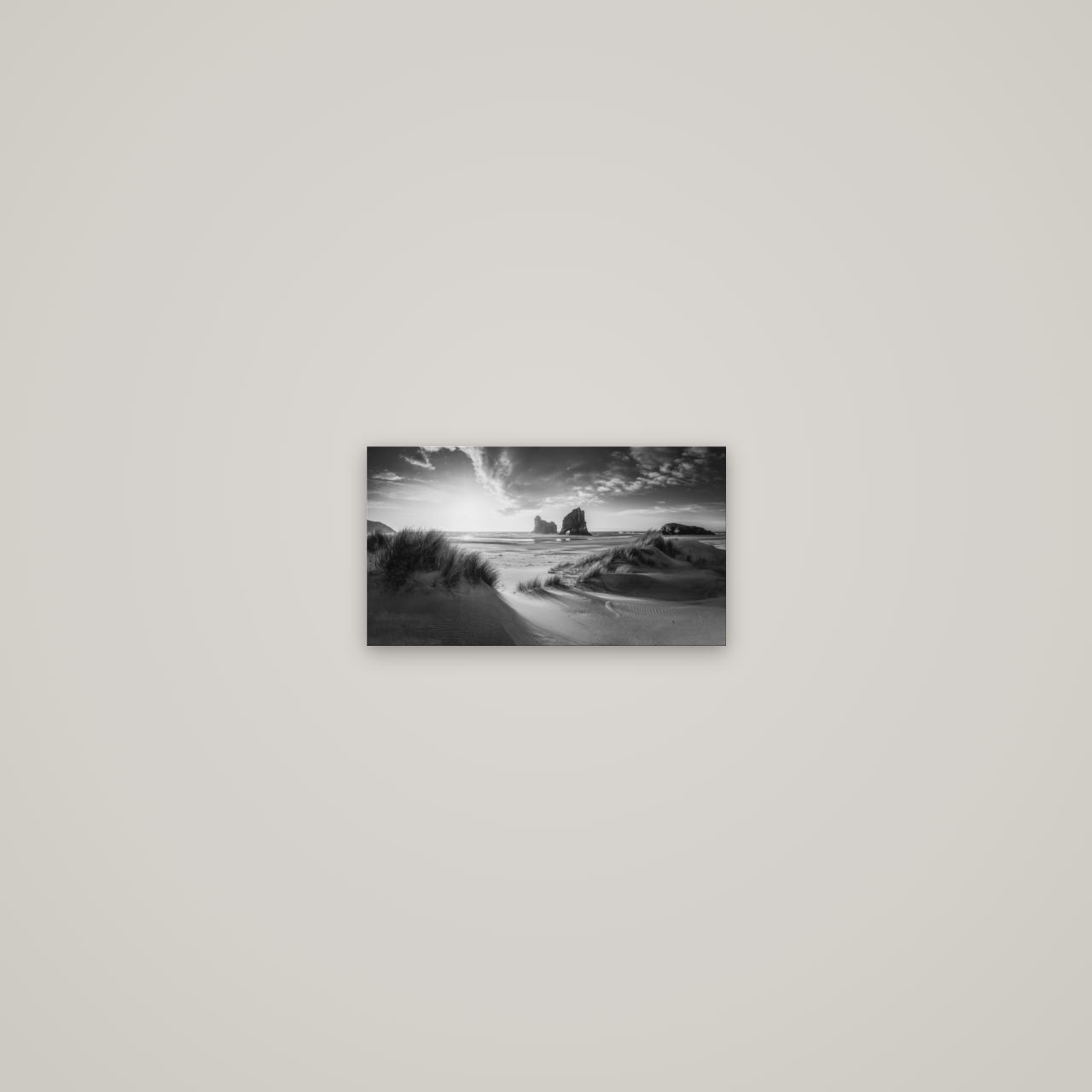 Eternal Beauty, Wharariki's Archway Secrets — No frame, 27×15 cm. New Zealand fine art wall art by Stephen Milner.