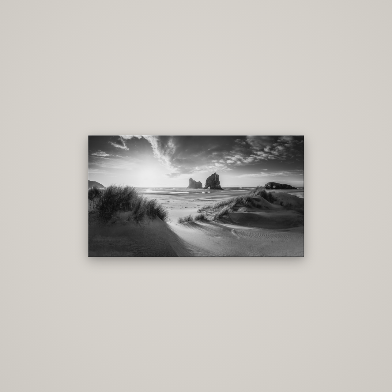 Eternal Beauty, Wharariki's Archway Secrets — No frame, 80×45 cm. New Zealand fine art wall art by Stephen Milner.