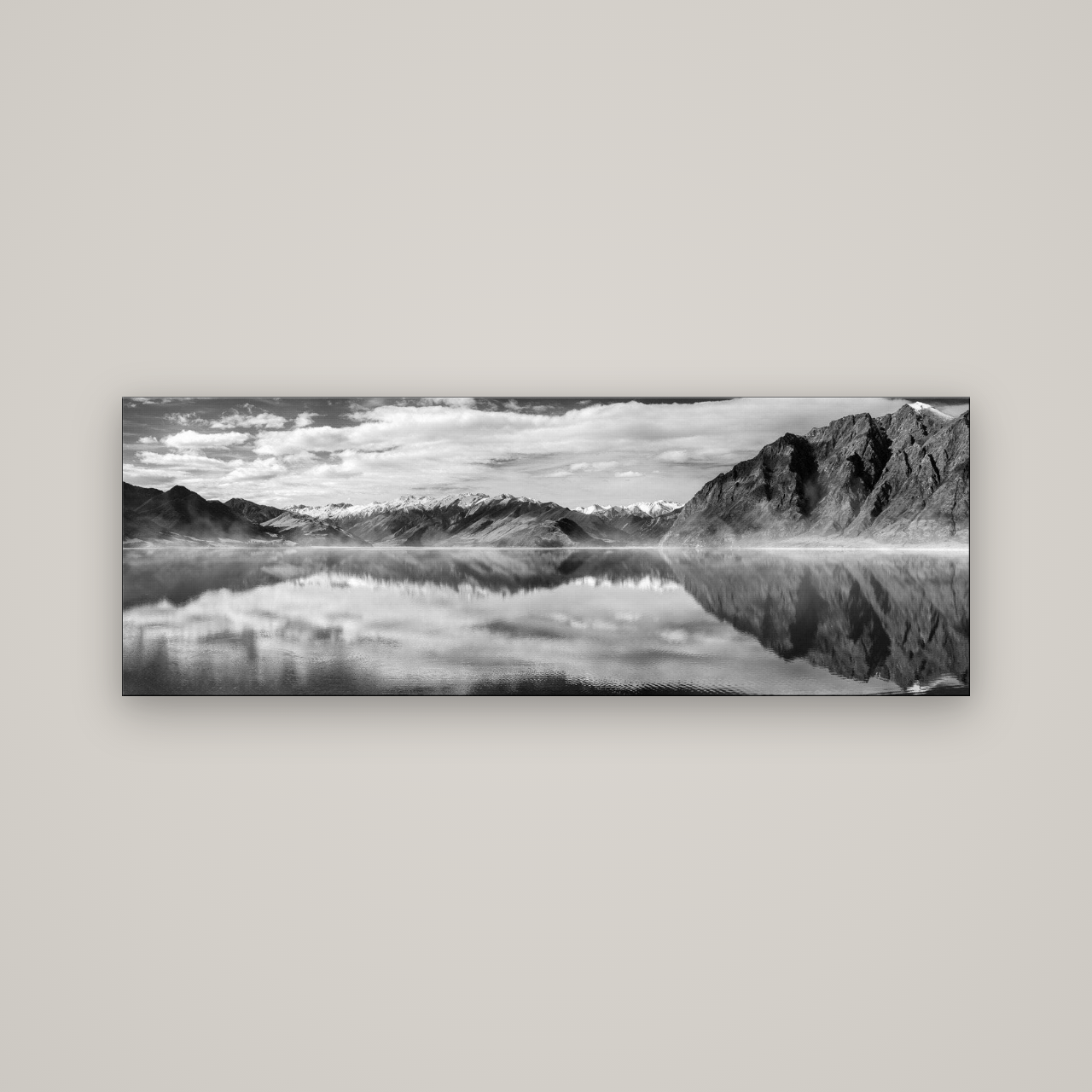 Ethereal Echoes, Lake Hāwea — No frame, 170×60 cm. New Zealand fine art wall art by Stephen Milner.