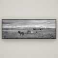 Ethereal Morning, Ben Ohau's Awakening — Basel Black Matte, 198×70 cm. New Zealand fine art wall art by Stephen Milner.