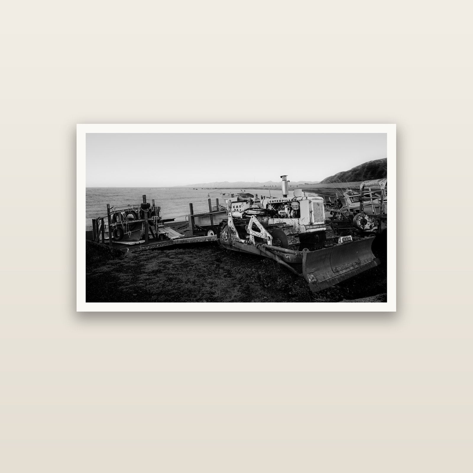 Fishing Fleet, Cape Palliser — Hahnemühle fine art print, 120 × 70 cm. New Zealand fine art landscape photography by Stephen Milner.