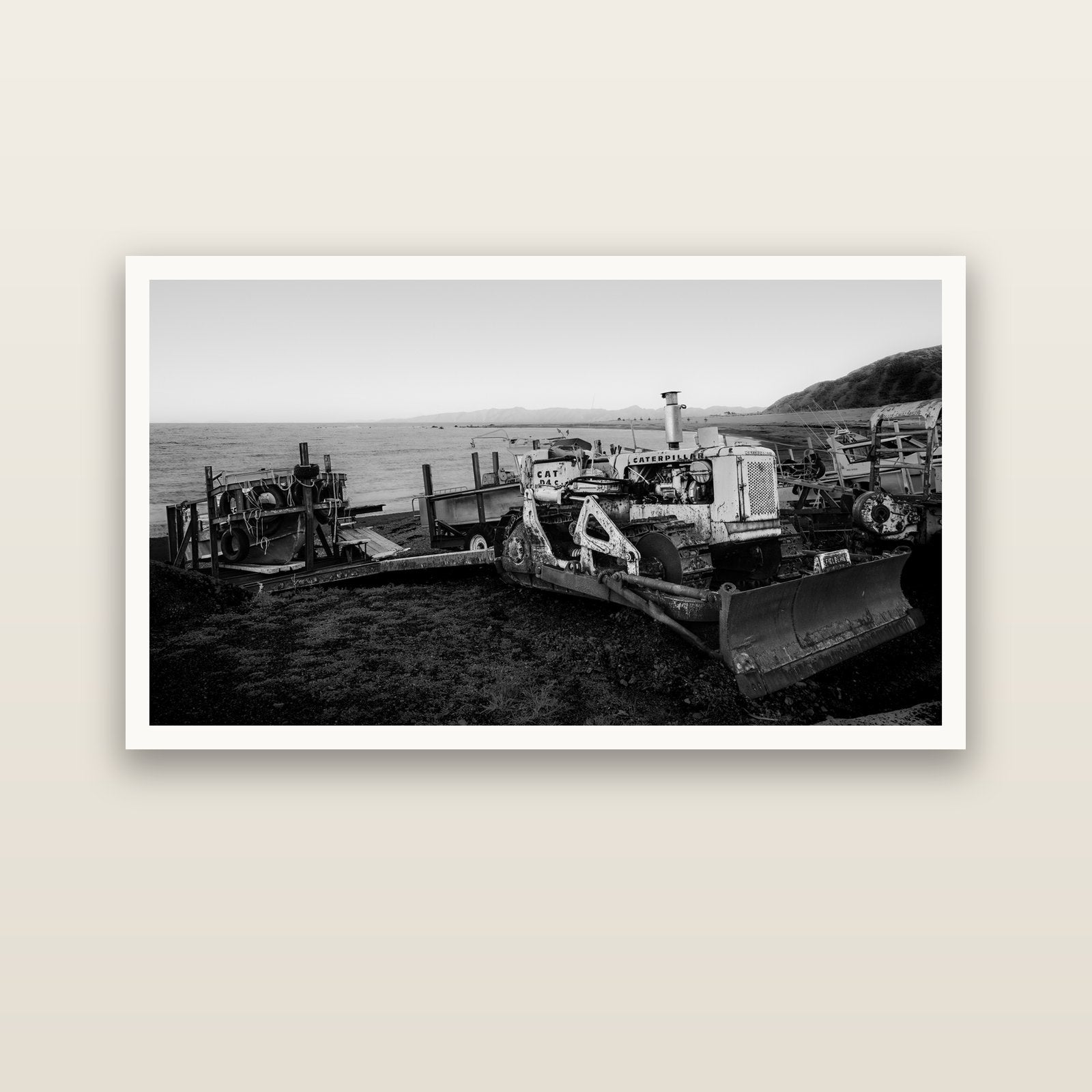 Fishing Fleet, Cape Palliser — Hahnemühle fine art print, 150 × 75 cm. New Zealand fine art landscape photography by Stephen Milner.