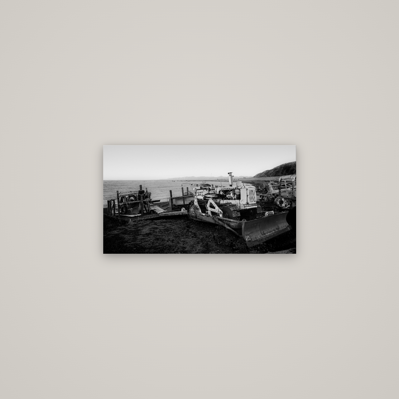 Fishing Fleet, Cape Palliser — No frame, 64×36 cm. New Zealand fine art wall art by Stephen Milner.
