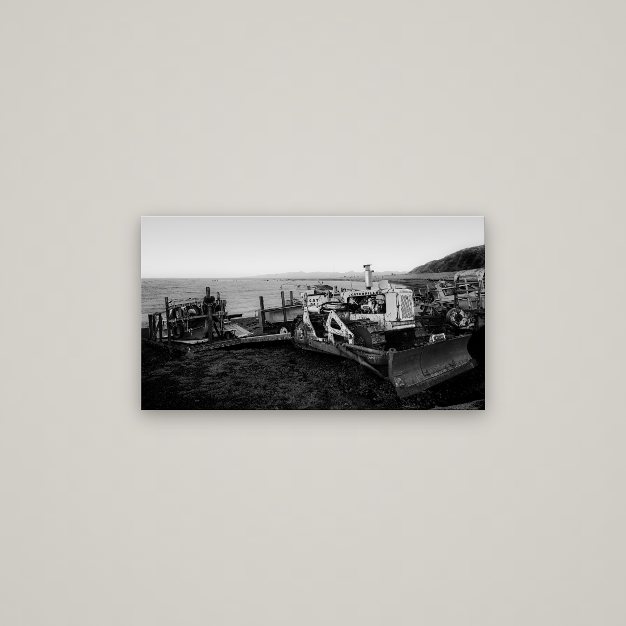 Fishing Fleet, Cape Palliser — No frame, 80×45 cm. New Zealand fine art wall art by Stephen Milner.