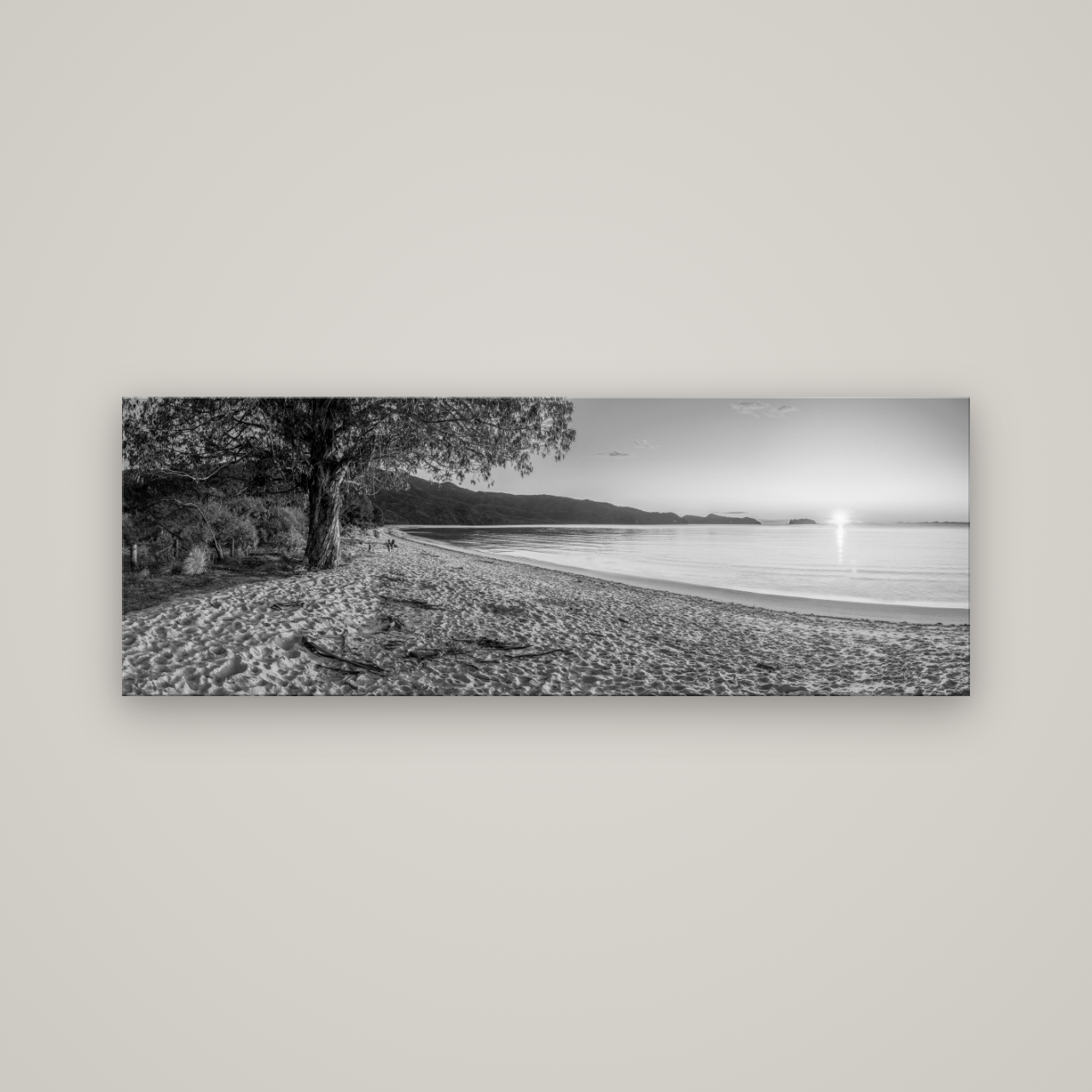 Gateway to Dawn, Abel Tasman — No frame, 170×60 cm. New Zealand fine art wall art by Stephen Milner.