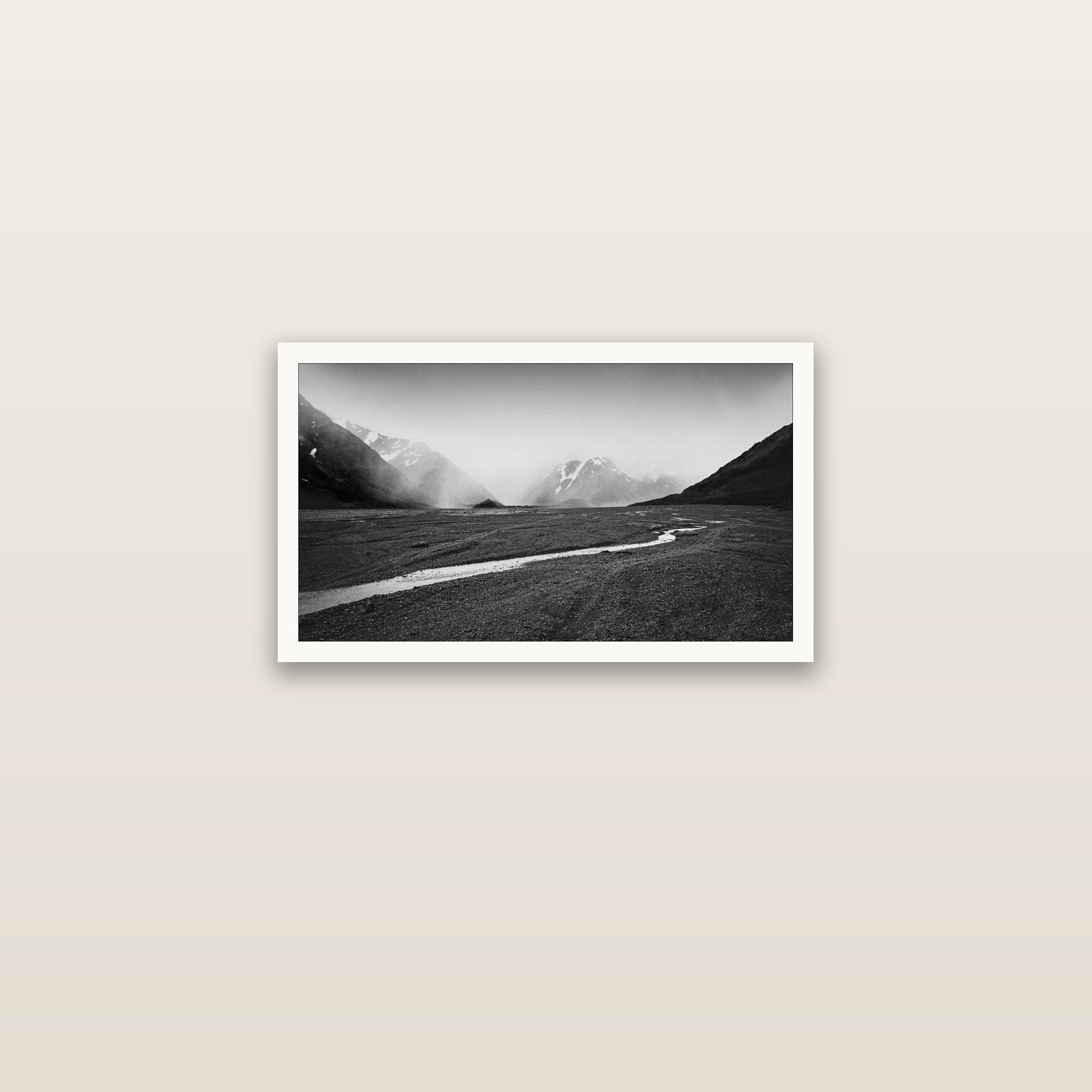 Godley's Storm, Mount Cook National Park — Hahnemühle fine art print, 61 × 36 cm. New Zealand fine art landscape photography by Stephen Milner.