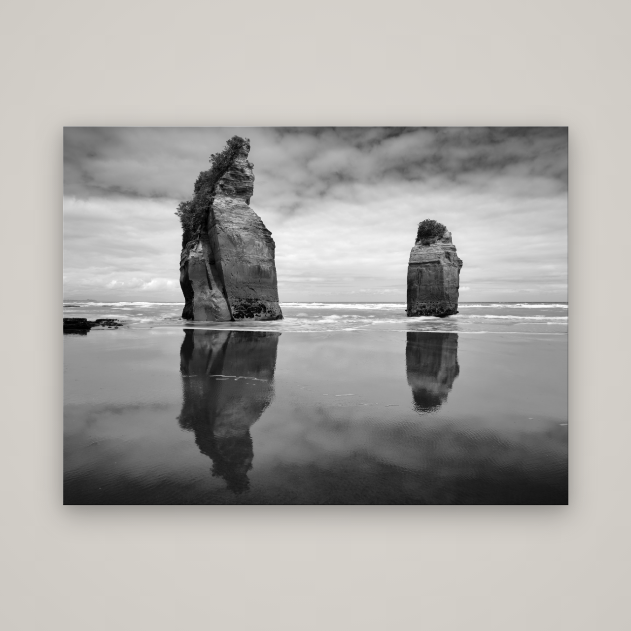 Guardians of the Ocean, Taranaki — No frame, 160×120 cm. New Zealand fine art wall art by Stephen Milner.