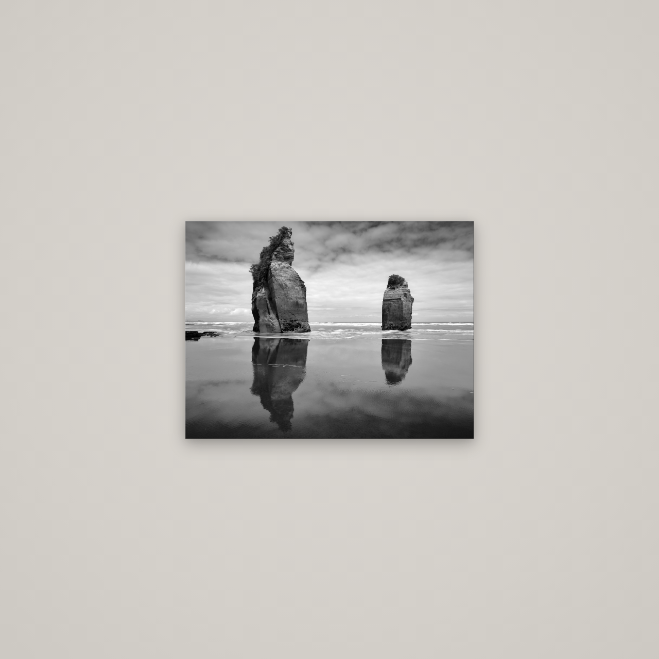 Guardians of the Ocean, Taranaki — No frame, 53×40 cm. New Zealand fine art wall art by Stephen Milner.