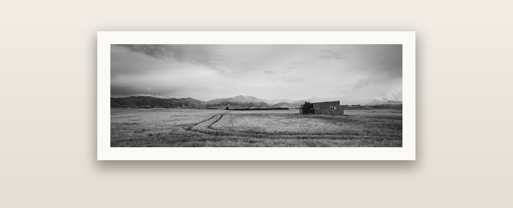 Harvest Light, Canterbury — Hahnemühle fine art print. New Zealand fine art landscape photography by Stephen Milner.