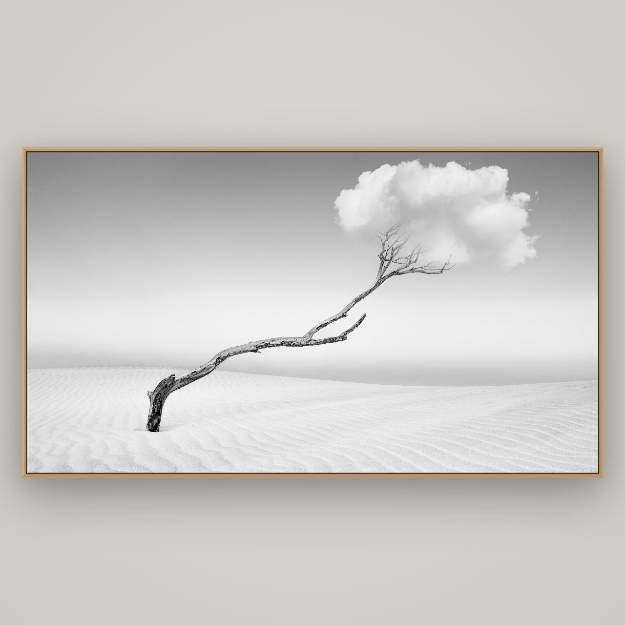 Holding On, Pouto Peninsula, Basel Natural Oak, 196×110 cm. New Zealand fine art wall art by Stephen Milner.