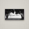 Kaikōura's Coastal Embrace — Basel Black, 107×60 cm. New Zealand fine art wall art by Stephen Milner.