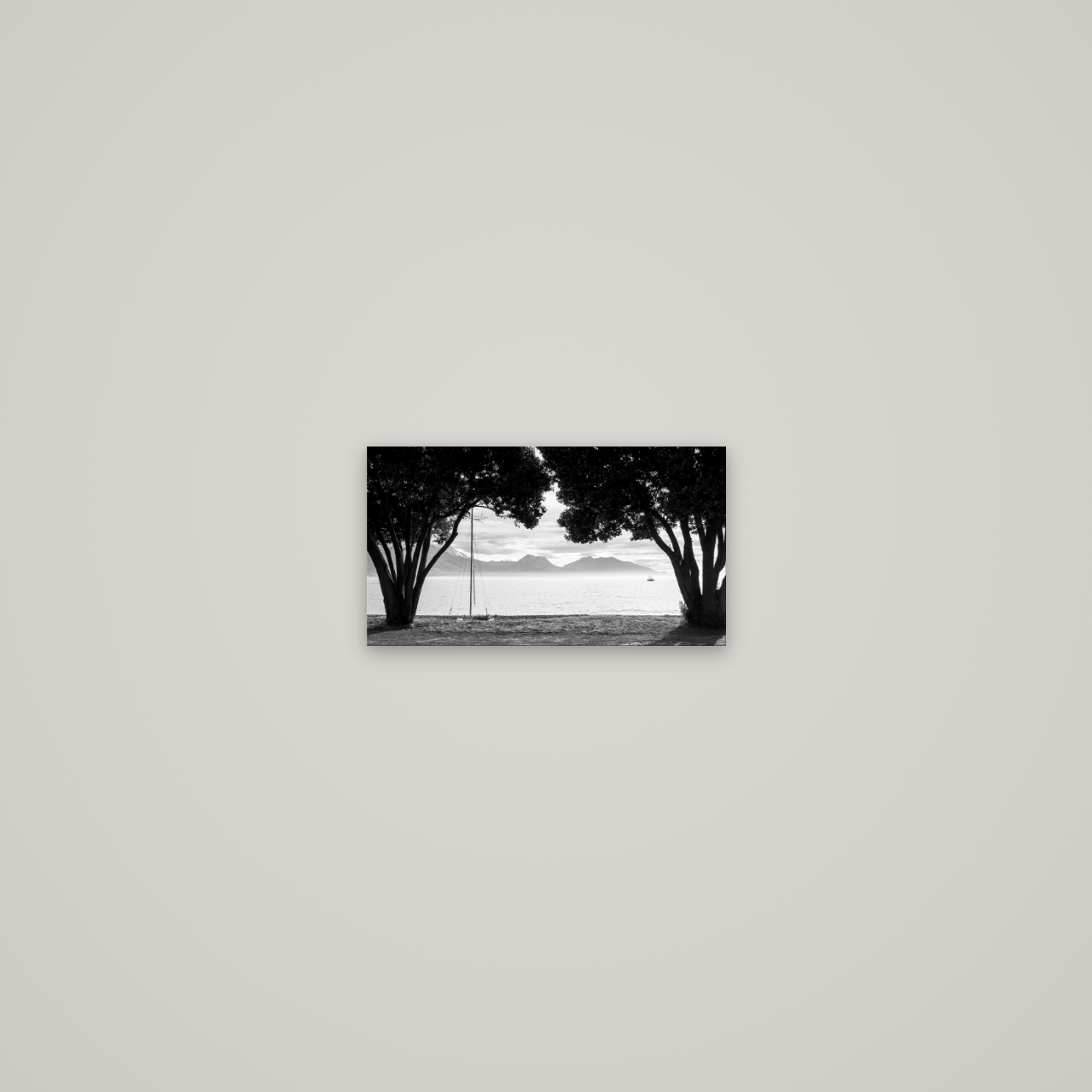 Kaikōura's Coastal Embrace — No frame, 27×15 cm. New Zealand fine art wall art by Stephen Milner.