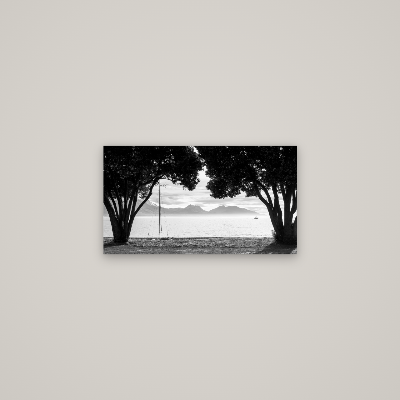 Kaikōura's Coastal Embrace — No frame, 64×36 cm. New Zealand fine art wall art by Stephen Milner.