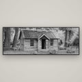Law and Order, Arrowtown — Basel Black, 198×70 cm. New Zealand fine art wall art by Stephen Milner.