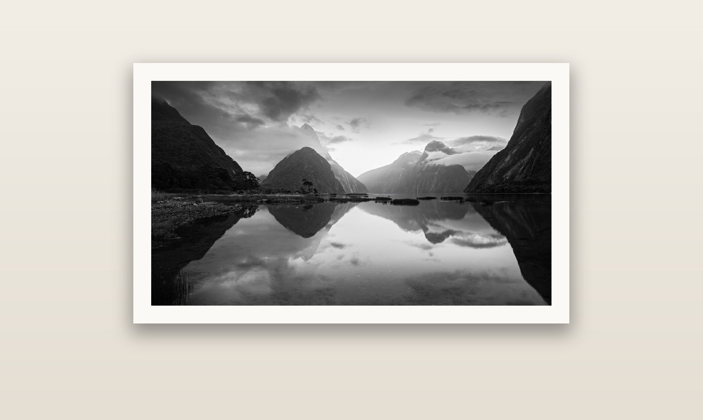Mitre Peak, Milford Sound — Hahnemühle fine art print. New Zealand fine art landscape photography by Stephen Milner.
