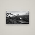 Mt. Cook Splendour, Mount Cook National Park — Basel Black, 107×60 cm. New Zealand fine art wall art by Stephen Milner.
