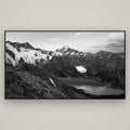 Mt. Cook Splendour, Mount Cook National Park — Basel Black, 196×110 cm. New Zealand fine art wall art by Stephen Milner.