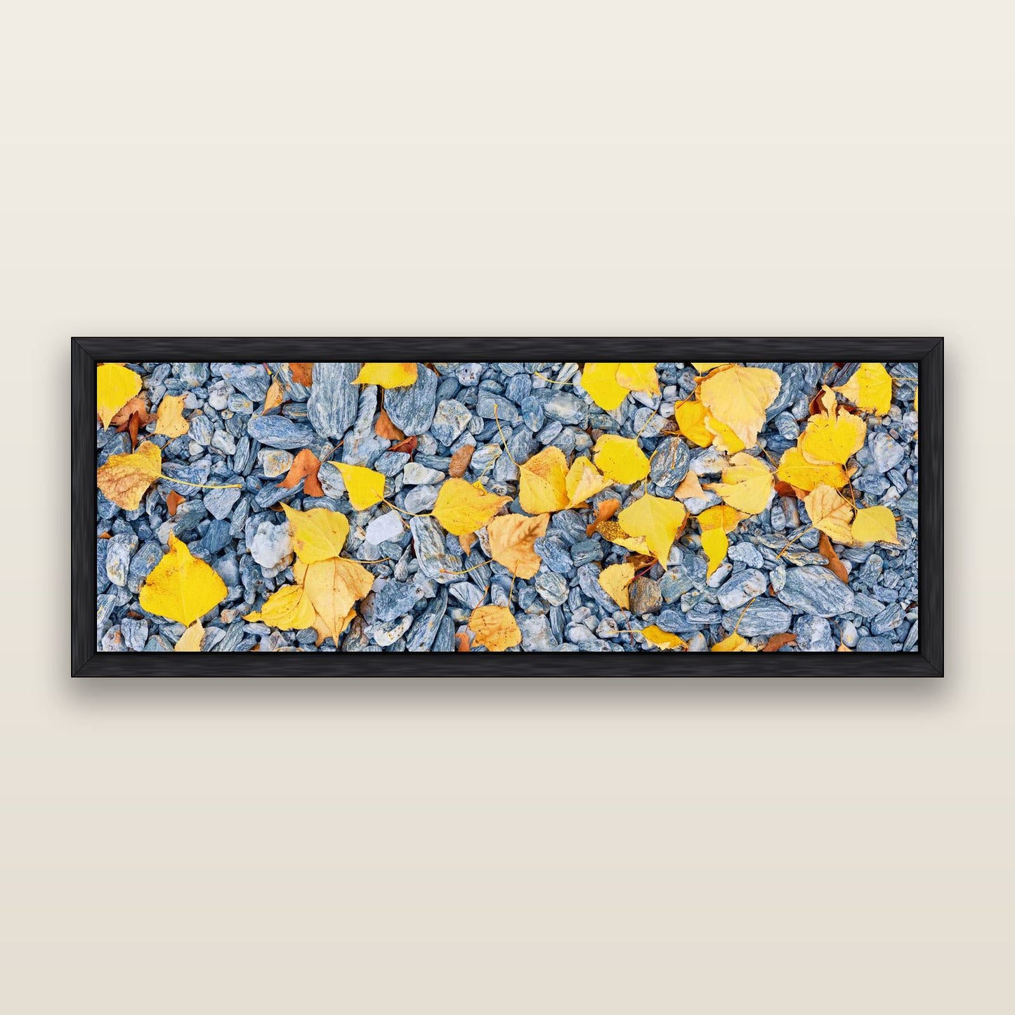 Natures Tapestry, Lake Wanaka — framed metallic canvas print, Black frame. New Zealand fine art landscape wall art by Stephen Milner.