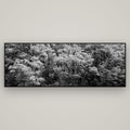 Rainforest Reverie, Fiordland — Basel Black, 198×70 cm. New Zealand fine art wall art by Stephen Milner.