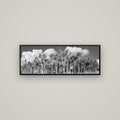 Rimu Reverie, Bruce Bay's Coastal Symphony — Basel Black, 113×40 cm. New Zealand fine art wall art by Stephen Milner.